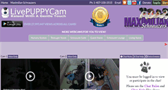 Desktop Screenshot of livepuppycam.com